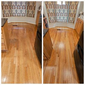 Screen and Recoat Wood Floor