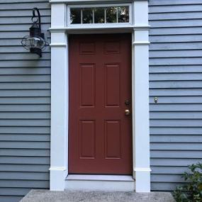 Ace Handyman Services Southern Maine Colonial Door Trim Rebuild