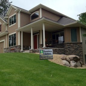 Gutter job that was installed for a customer in Blaine, MN.