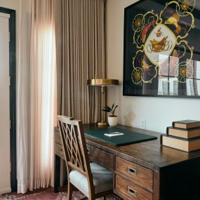 Work desk in Room at The Oliver Hotel of Oxford