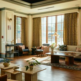 Welcoming lobby at The Oliver Hotel of Oxford