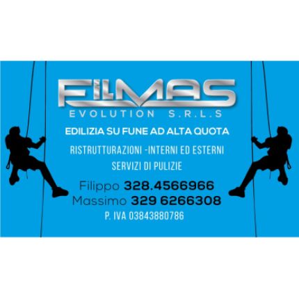 Logo da Filmas Evolution Edilizia su Fune ad Alta Quota