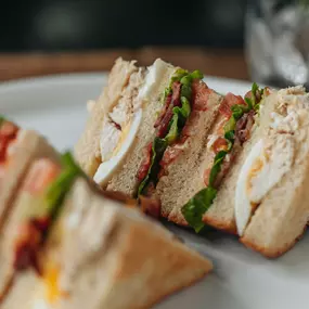 Proper club sandwich