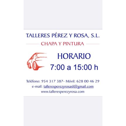 Logo od Talleres Perez Y Rosa S.L.
