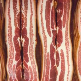Back Bacon – our own cured, sliced, and packed bacon is renowned across Wiltshire. We hand cure the pork using a traditional method know for its consistency and depth of flavour. Our bacon comes in many varieties and always goes down a treat!