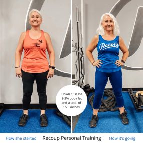 Amazing transformation results of client Angie