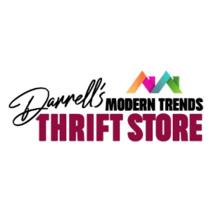 Logo from Darrell's Modern Trends Thrift Store