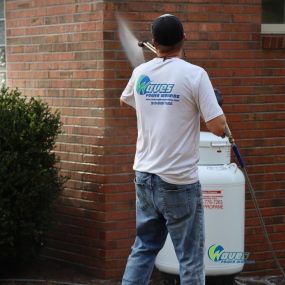Waves Power Washing in Porters Neck, NC providing full house power washing services.