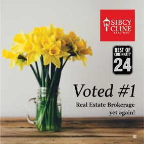 Sibcy Cline was voted Best Real Estate Brokerage by the community. Thank you, Cincinnati!