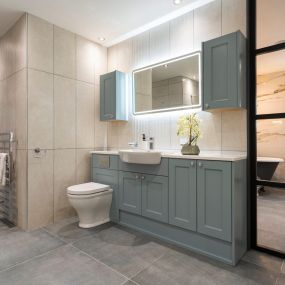 Bathroom showroom at MKM Carlisle.