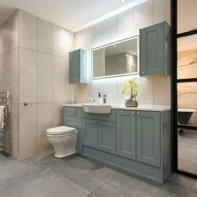 Bathroom showroom at MKM Carlisle.