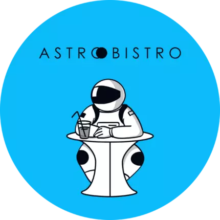 Logotyp från Astrobistro - Planetum