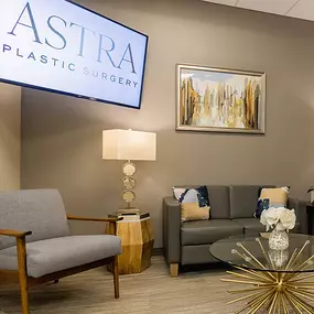 At Astra Plastic Surgery in Atlanta, we strive to make our patients feel welcome when they arrive at our office. We know that undergoing treatment of any kind may be a big decision. We provide a warm, friendly environment for our patients so they can comfortably relax in preparation for their procedure. Our helpful staff is on hand to answer any questions or address any concerns you may have regarding your treatment.