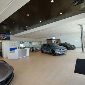 Hyundai of Newport Showroom as you enter front door