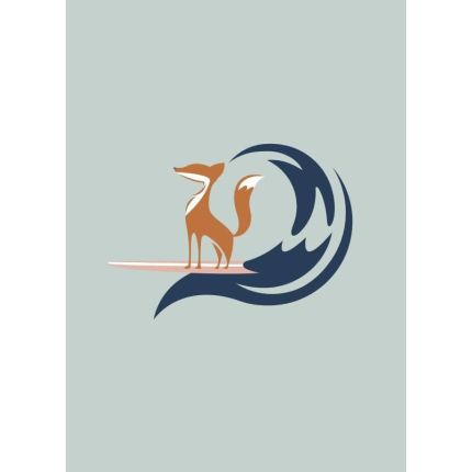 Logotyp från The Surfing Fox
