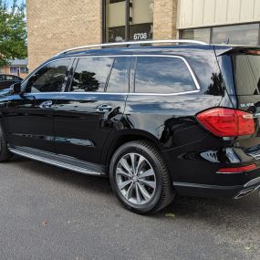 We did a paint correction on this beautiful black 2014 Mercedes-Benz GL 450 at our shop in Wheat Ridge