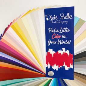 A Fan Deck of all 69 Beautiful Dixie Belle Chalk Mineral Paint Colors