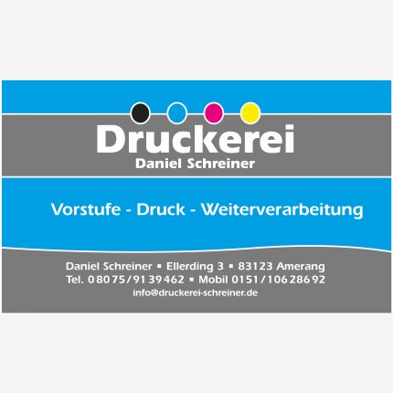 Logo da Druckerei Daniel Schreiner