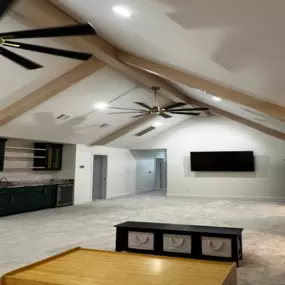 Loft Media Room Remodel