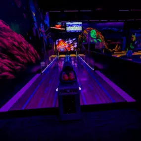 Bowling alley at Monster Mini Golf Chantilly