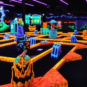 The best Glow in the Dark Mini Golf!