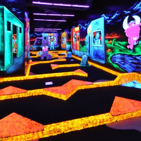 The best Glow in the Dark Mini Golf!