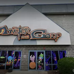 Front Entrance of Monster Mini Golf Eatontown.