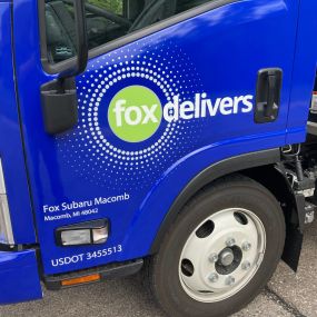 Fox Delivers delivery truck!