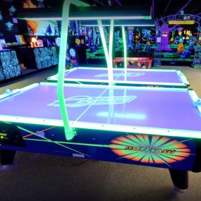 Air Hockey at Monster Mini Golf Paramus