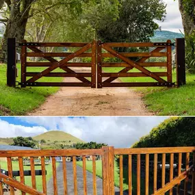 Bild von Fence, Gates and Rockwalls
