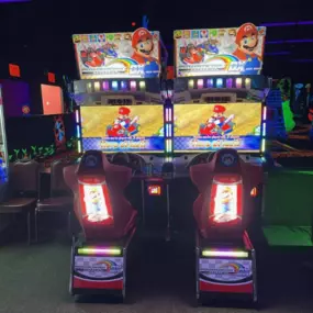 Monster Mini Golf Stafford, Virtual Reality Mario Cart Ride!