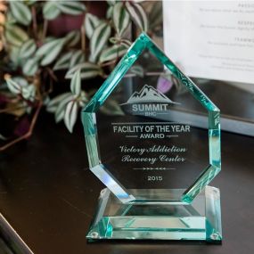 Victory Addiction Recovery Center Award