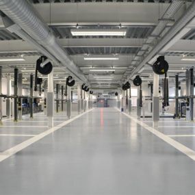 Automotive Resin Flooring