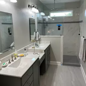 We specialize in bathroom remodeling!