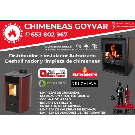 Logo od Deshollinador Chimeneas Goyvar