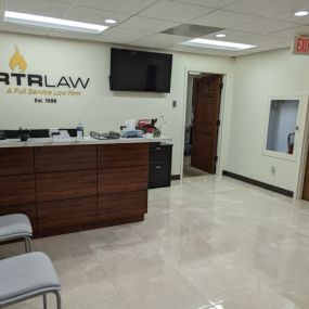 Interior images of RTRLaw in Tampa, FL