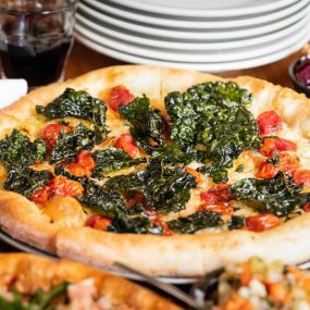 Crispy Kale Pizza