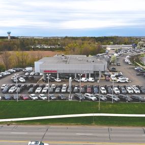 Fox Nissan Grand Rapids Dealership Fly Over