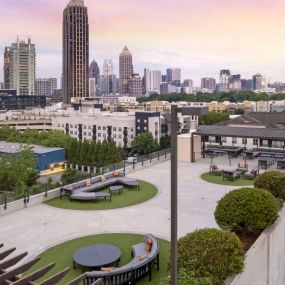 Breathtaking Rooftop Views of Atlanta Skyline