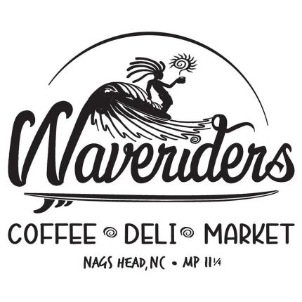 Logotipo de Waveriders Coffee, Deli & Market