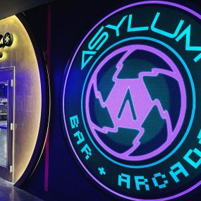 Asylum Arcade + Bar inside AREA15.