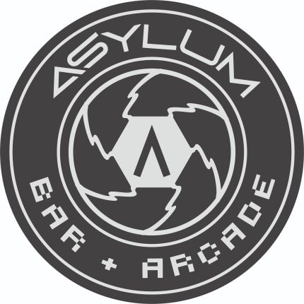 Logótipo de Asylum Bar + Arcade