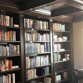 J.G.&L Cabinetry & Design takes pride in crafting beautiful custom cabinets for libraries, creating elegant and organized spaces that inspire a love for reading and provide a sanctuary for intellectual pursuits.