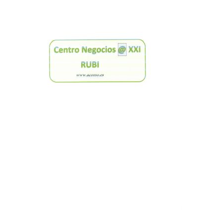 Logotipo de Centro Negocios @ RUBI