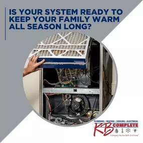 KB Complete Plumbing, Heating, Cooling & Electrical Inc. winter logo image