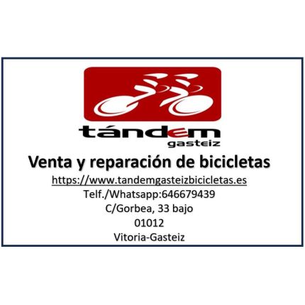 Logo van Tandem Gasteiz Bicicletas