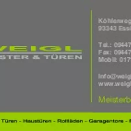 Logotipo de Weigl Fenster & Türen