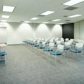 STR Behavioral Health Lehigh Valley: One of our group therapy rooms at our mental health and addiction outpatient treatment center.