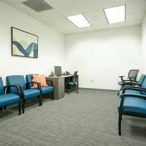 STR Behavioral Health Lehigh Valley: One of our therapists' offices at our mental health and addiction outpatient treatment center.