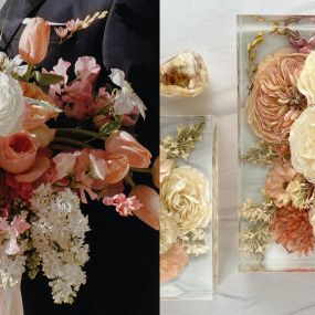 Before And After Bouquet Preservation